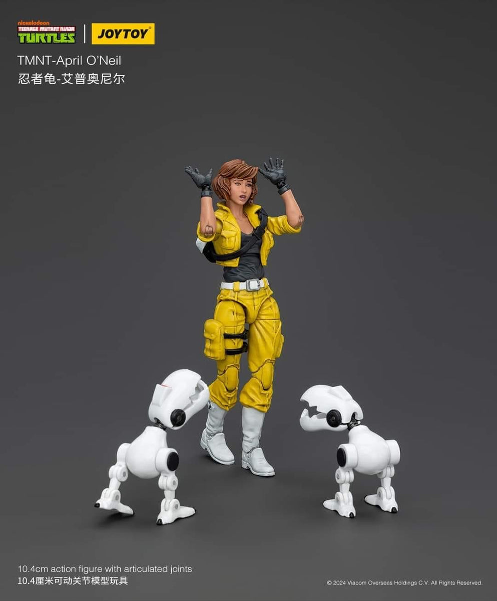 Neil Toy TMNT - April O’Neil - 1/18 Scale - Joy Toy – eCollectibles
