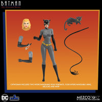Batman: The Animated Series - Batman Robin Joker Catwoman Set - 5 Points - Mezco (7443626557616)
