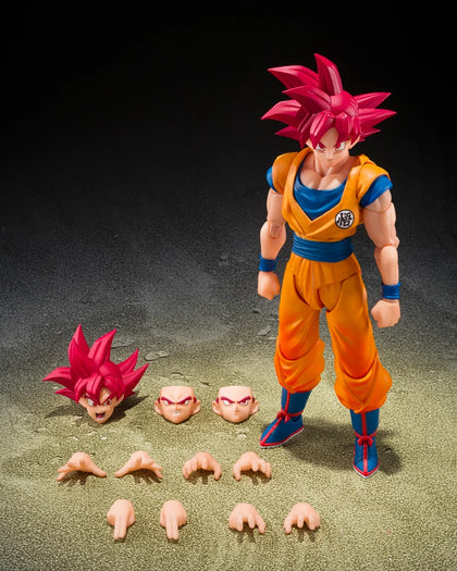 Dragon Ball Super - Super Saiyan God Goku (God Aura) - SH Figuarts