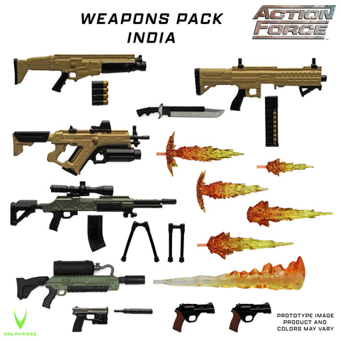 Action Force - Weapons Pack India - Series 5 (7659358519472)