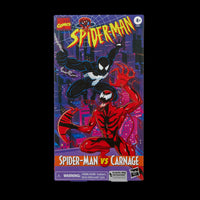 Marvel Legends - Symbiote Spider-Man vs Carnage - Retro VHS Set (7373113622704)