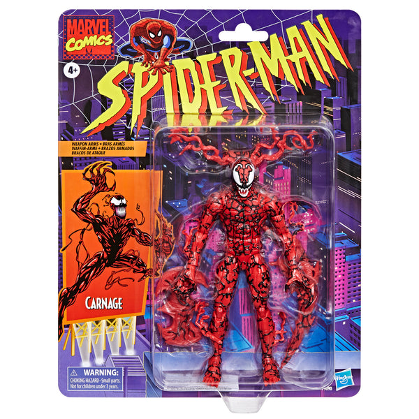 Spider-Man - Retro Carnage Cardback - Target Exclusive – eCollectibles