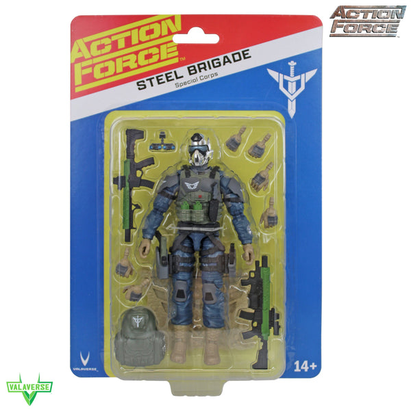 Action Force - Steel Brigade Exclusive - Wounded - ValaVerse