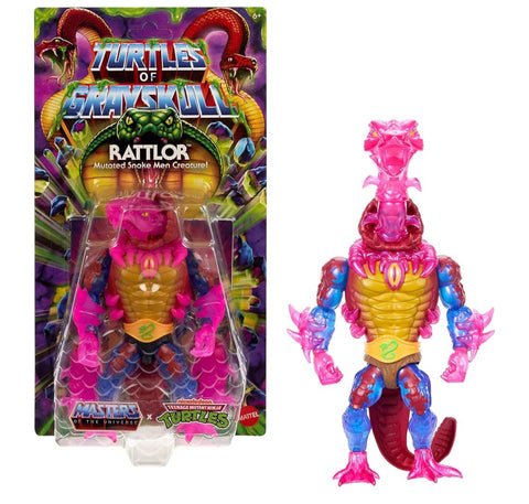 Turtles of Grayskull - Rattlor - TMNT - MOTU - Mattel (7938130510000)
