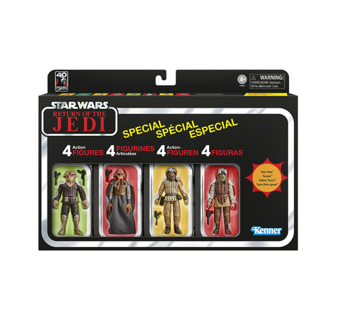 Star Wars The Vintage Collection - Jabba’s Court Denizens 4 Pack - Return of the Jedi