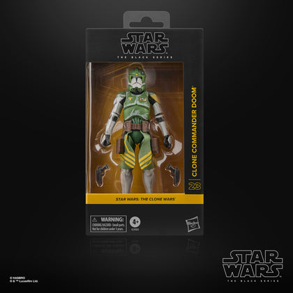 Star Wars The Black Series - Clone Commander Doom - The Clone Wars - Target Exclusive