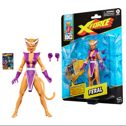 Marvel Legends - Feral - X-Force #1 - Mini Comic Wave 2 (7939565551792)