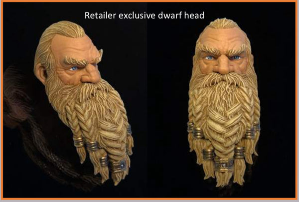 Mythic Legions - Dwarf Head (Retailer Exclusive) - Rising Sons (7452800024752)