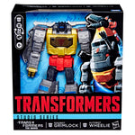 Transformers Studio Series - Dinobot Grimlock and Autobot Wheelie - Leader Class - Transformers: The Movie (7878673924272)
