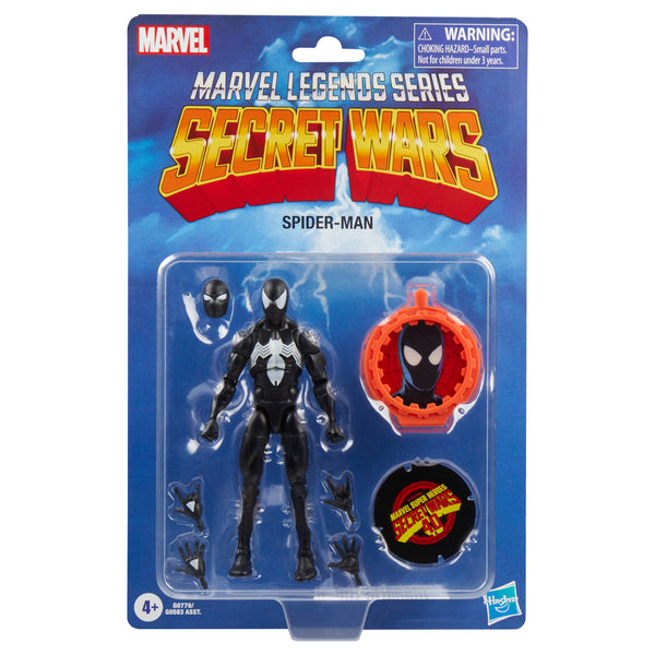 Marvel Legends - Spider-Man (Symbiote) - Secret Wars Cardback