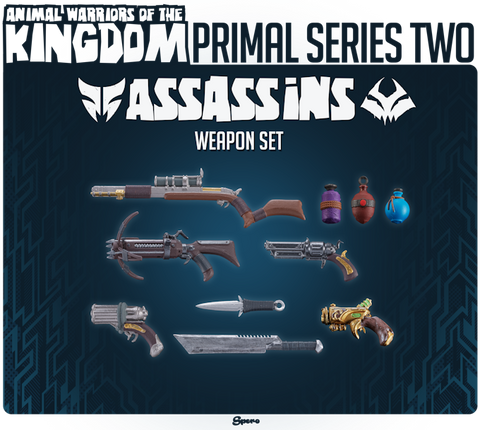 AWOK - Assassins Weapons Set - Spero Toys (7491868786864)