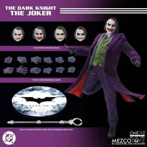 The Dark Knight - The Joker - Mezco - One:12 Collective (7945536700592)