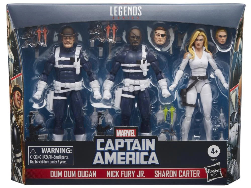 Marvel Legends S.H.I.E.L.D. 3 Pack Captain America