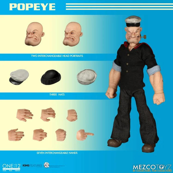 One:12 Collective - Popeye (Reissue) - Mezco (7513654755504)