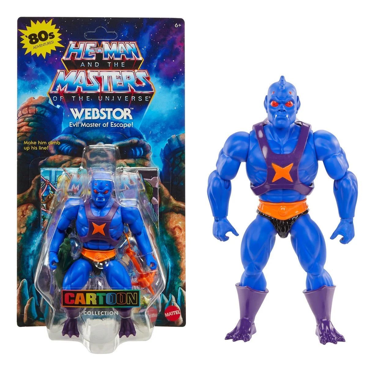 Masters of the Universe Origins Figura de acción y accesorio, figura de Man-E-Faces Masters of the Universe Origins Figura de acción y accesorio, figura de Man-E-Faces