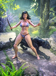 Fire and Ice - Teegra and Panther - Frazetta Girls (7521762312368)