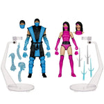 Mortal Kombat Klassics - Sub-Zero vs Mileena 2 Pack - McFarlane