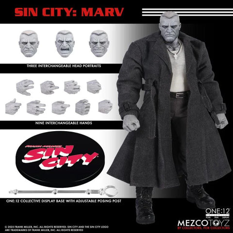 Sin City - Marv - One:12 Collective - Mezco