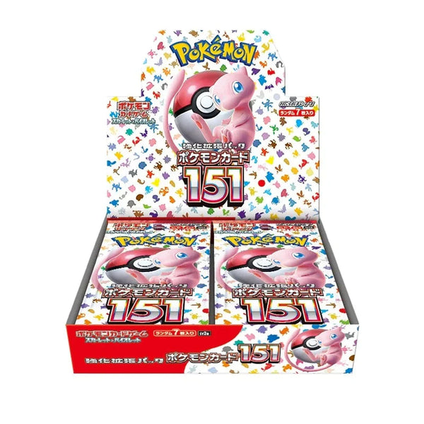 Pokemon TCG - Pokemon 151 - Japanese Booster Box (7544923488432)