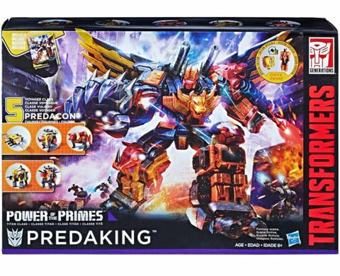 Transformers: Power of the Primes - Predaking Combiner Reissue - Titan Class