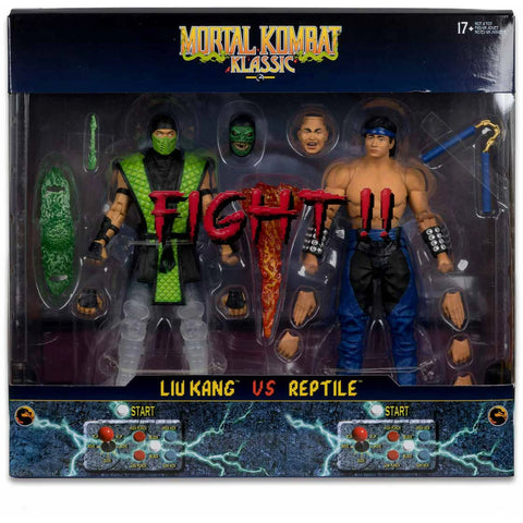 Mortal Kombat Klassics - Liu Kang vs Reptile - 2 Pack - McFarlane