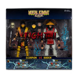 Mortal Kombat Klassics - Scorpion vs Raiden - 2 Pack - McFarlane