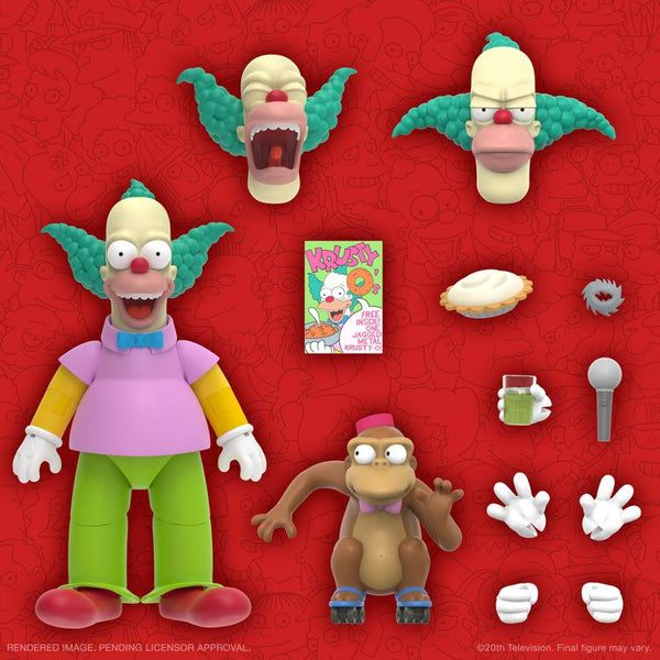 The Simpsons - Krusty The Clown and Mr Teeny - Super7 (7012300849328)
