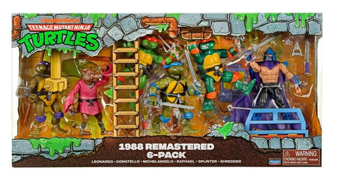 TMNT - Remastered 6 Pack - Classic Playmates