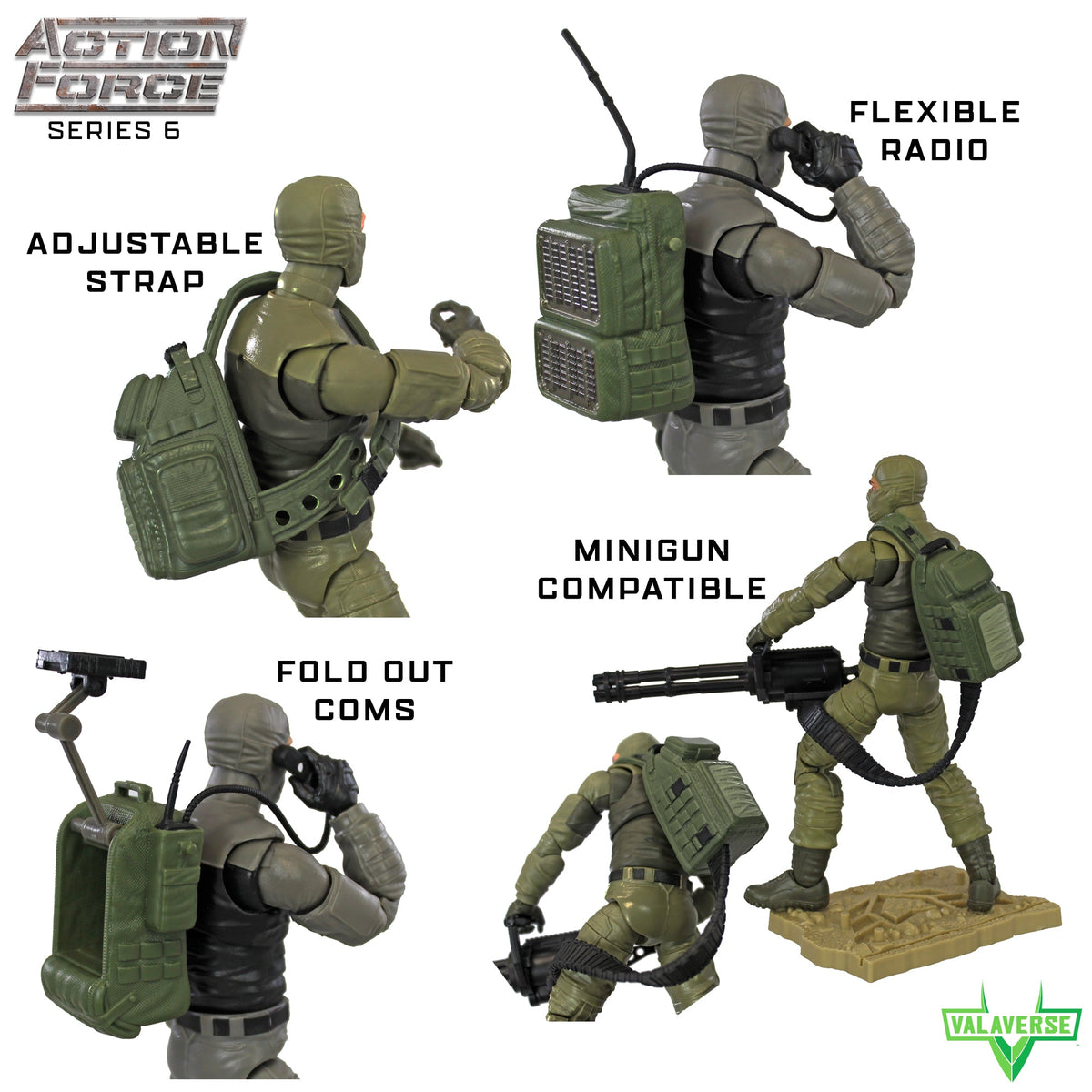 Action Force - Backpack Set Alpha - Series 6 - ValaVerse – eCollectibles