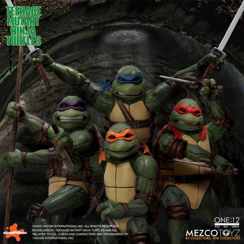 TMNT - 1990 Teenage Mutant Ninja Turtles - One:12 Collective - Mezco