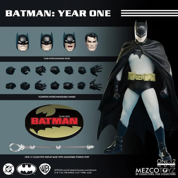 One:12 Collective - Batman - Batman: Year One - Mezco – eCollectibles