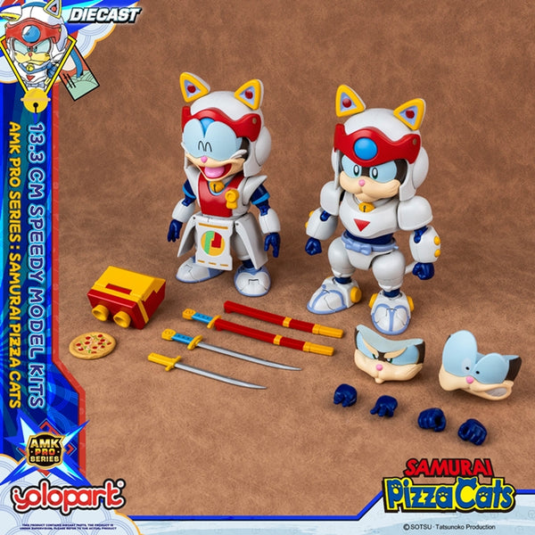 Samurai Pizza Cats - AMK Pro Series Model Kit - Yolopark