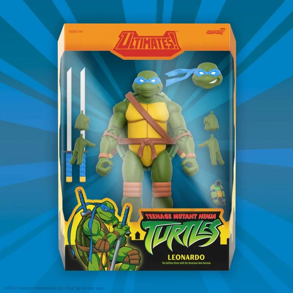 TMNT - Leonardo Ultimate - 2003 Animated Series - Super7