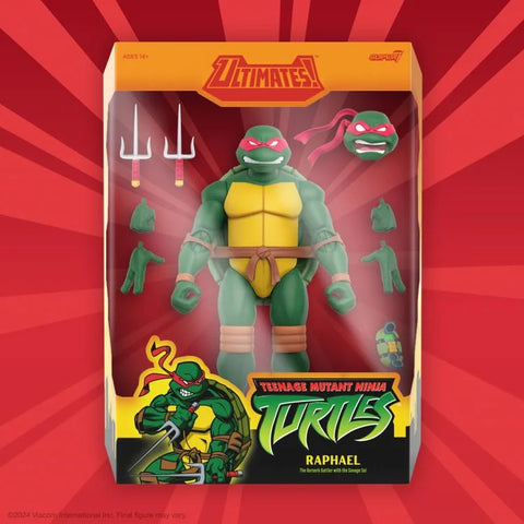 TMNT - Raphael Ultimate - 2003 Animated Series - Super7 (7668401569968)