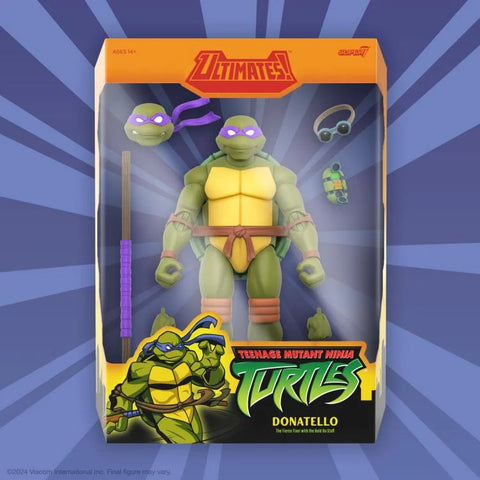 TMNT - Donatello Ultimate - 2003 Animated Series - Super7 (7668403044528)