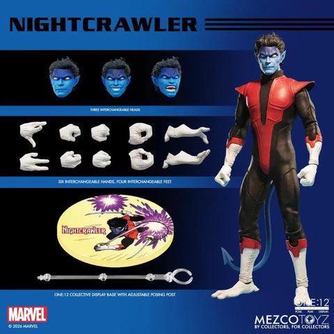 One:12 Collective - Nightcrawler - X-Men - Mezco – eCollectibles