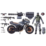 GI Joe Classified Series - Night Force Jason “Shockwave” Faria and Night Pursuit Cycle - 127 - Exclusive (7688525250736)