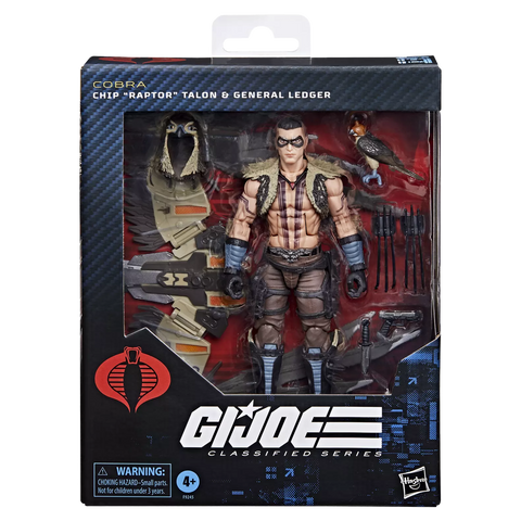 GI Joe Classified Series - Chip “Raptor” Talon & General Ledger - 139 (7692888342704)