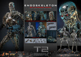 Terminator 2: Judgement Day - Endoskeleton (Battle Damage) - Hot Toy