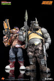 TMNT - Bebop and Rocksteady - 1/12 - LingJiHun - Mety Toys