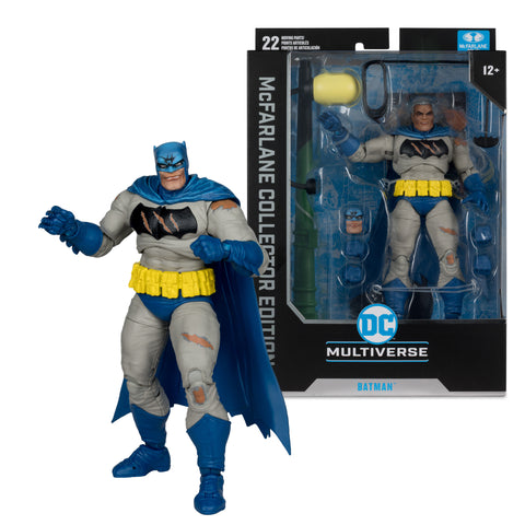 DC Multiverse - Batman: The Dark Knight Returns (Battle Damage Blue) Collectors Edition - McFarlane (7704541135024)