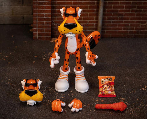 Cheetos - Chester Cheetah - Flamin’ Hot (GITD) - Jada Toys (7707129053360)