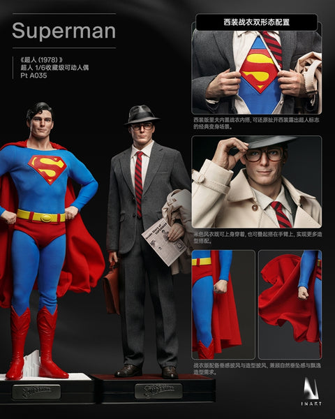 スーパーマン　1/6スケール Superman (1978) - Superman and Clark Kent Deluxe - 1/6 Scale