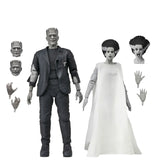 Universal Monsters - The Monster and His Mate (Black and White) - NECA