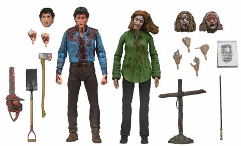 Evil Dead - Ash & Cheryl Williams 2 Pack - NECA (7711273025712)