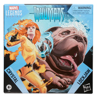 Marvel Legends - Lockjaw and Marvel’s Crystal - Inhumans 2 Pack (7713540079792)