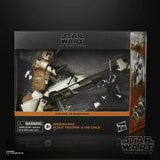 Star Wars The Black Series - Scout Trooper and Speeder Bike with Baby Grogu - The Mandalorian (7720597848240)