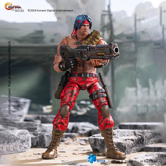 Contra: Operation Galuga - Lance Bean - 1/12 - Hiya Toys