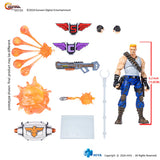 Contra: Operation Galuga - Bill Rizer - 1/12 - Hiya Toys (7720779120816)