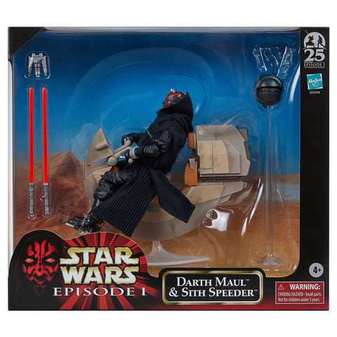 Star Wars The Black Series - Darth Maul and Speeder - SDCC Exclusive (7723263328432)